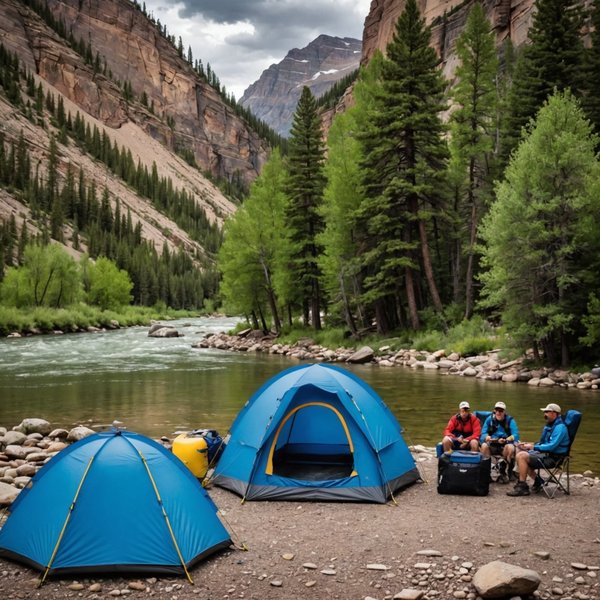 Comment organiser un camping pour une expédition de rafting dans les rivières du Colorado?
